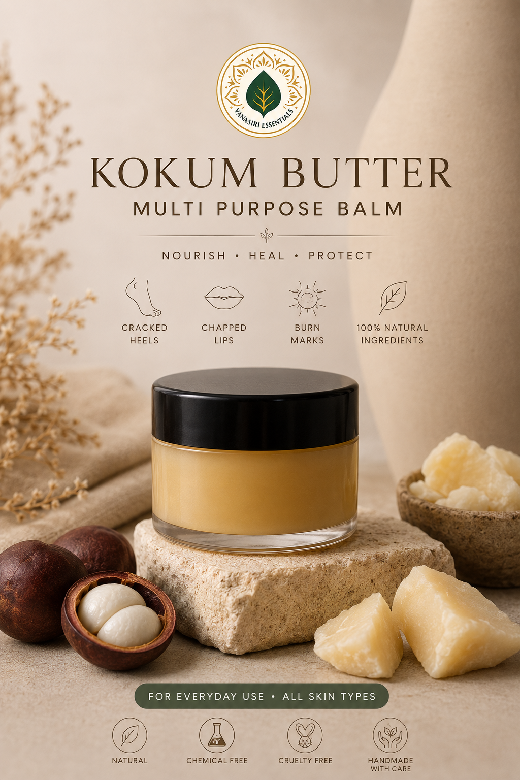 Kokum Butter Multi purpose Balm