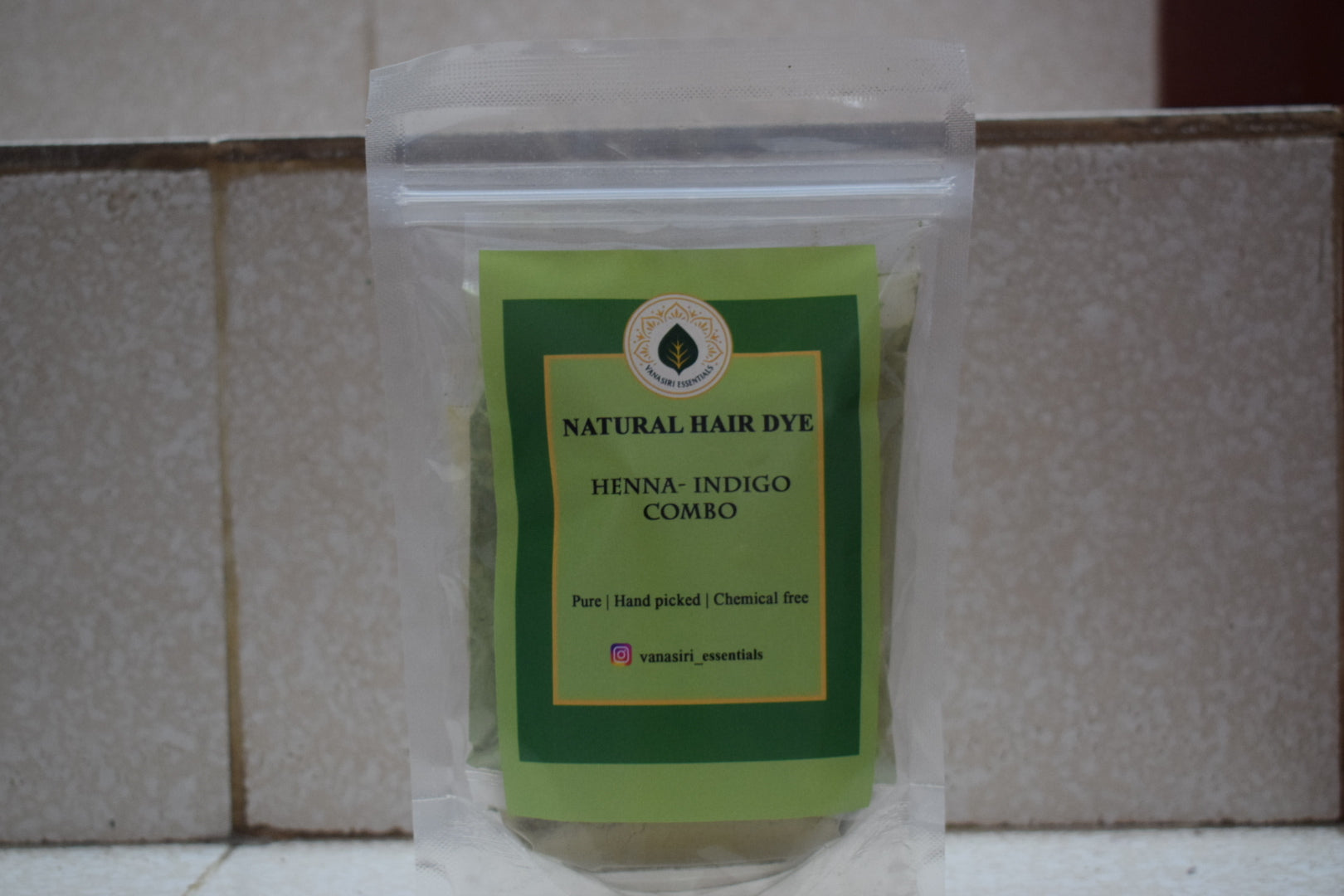 Natural Hair Dye Henna -Indigo Combo – VANASIRI ESSENTIALS