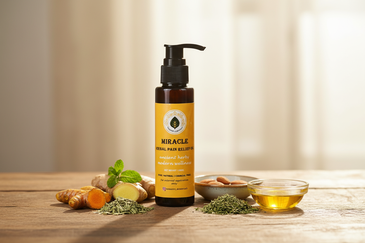 Miracle Herbal Pain Relief Oil