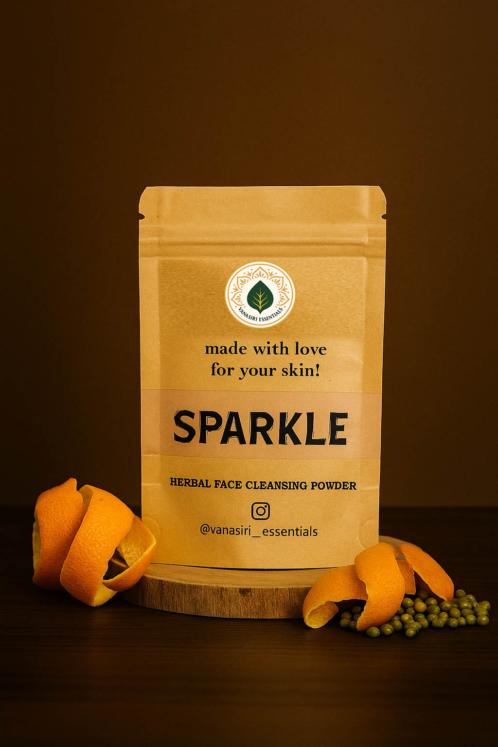 Sparkle Herbal Face Cleansing Powder