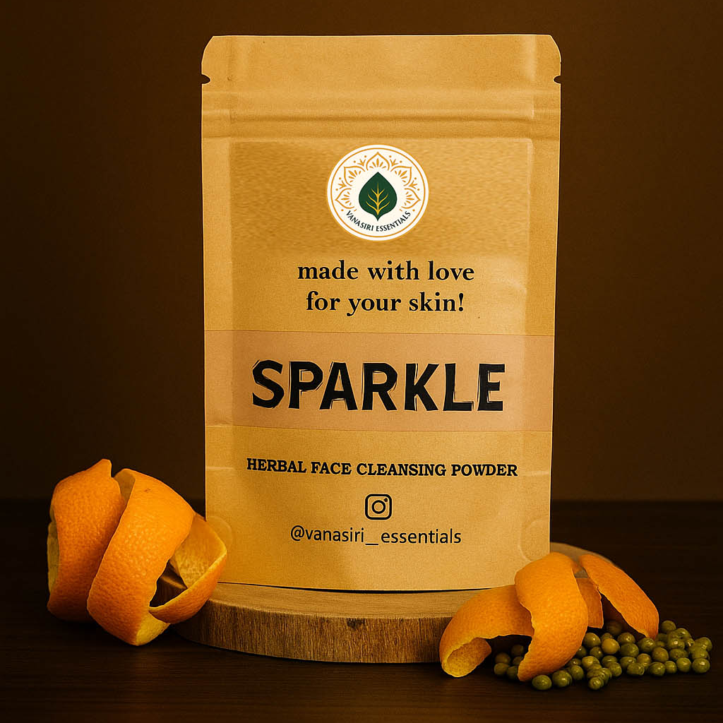 Sparkle Herbal Face Cleansing Powder